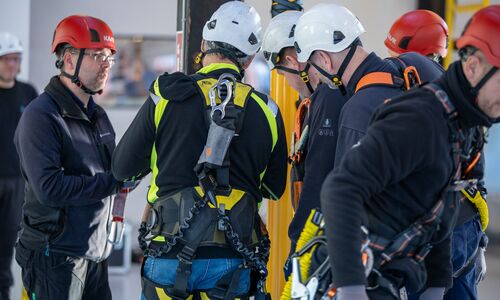 GWO Safety training at Global Wind Academy