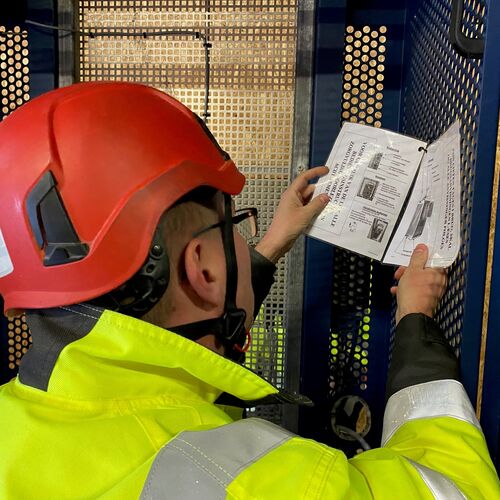 GWO Service Lift User (SLU)